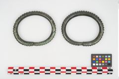 Foto von Bronzehohlblecharmringe (NHMW-PRAE-024735)